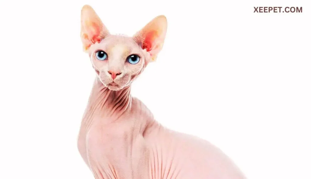 Sphynx Cat with big nose